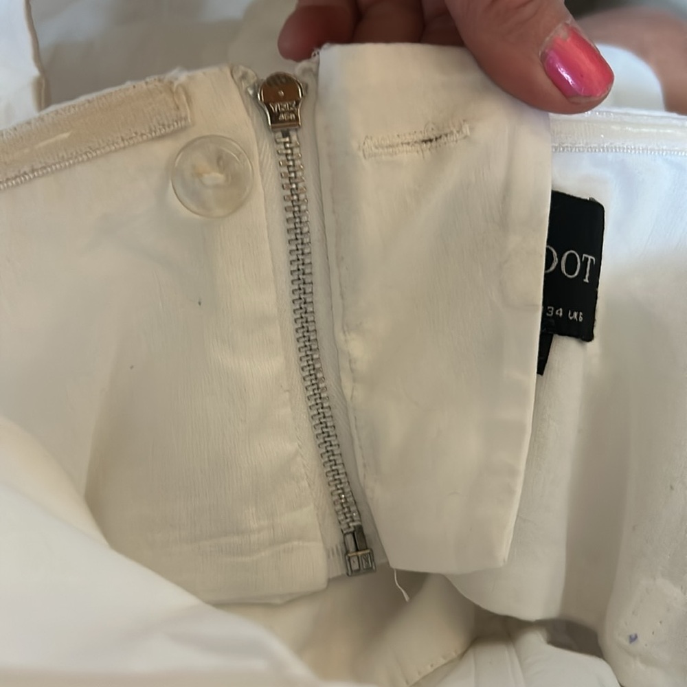 BARDOT MAKAELA MIDI DRESS US 2 XS white - Picture 11 of 14
